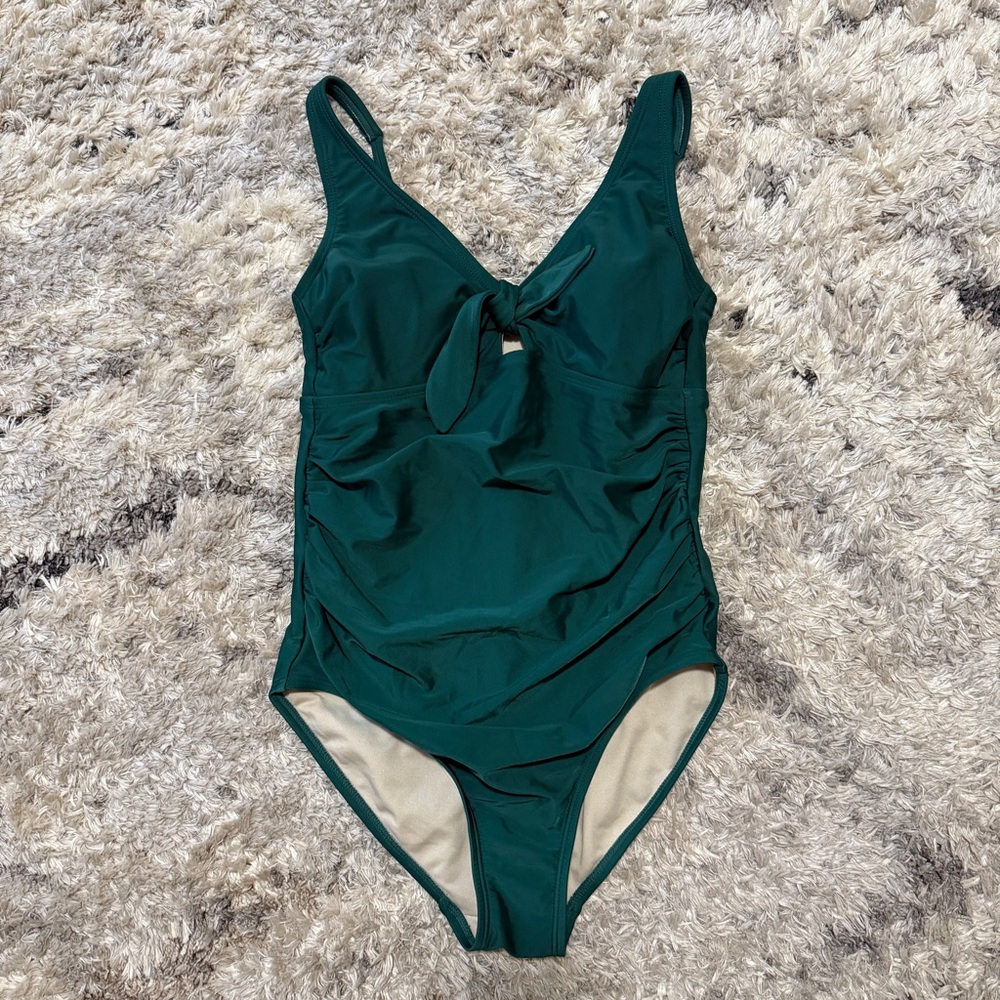 Kona Sol Teal One Piece Swimsuit